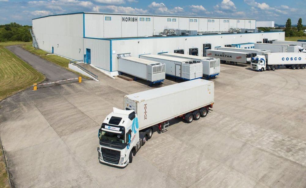 Load management helps Norish Cold Storage reduce GB carbon emissions and generate revenue